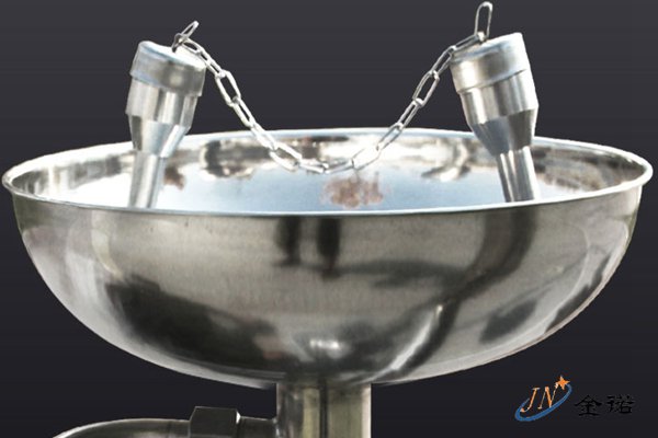 锈钢立式双口洗眼器