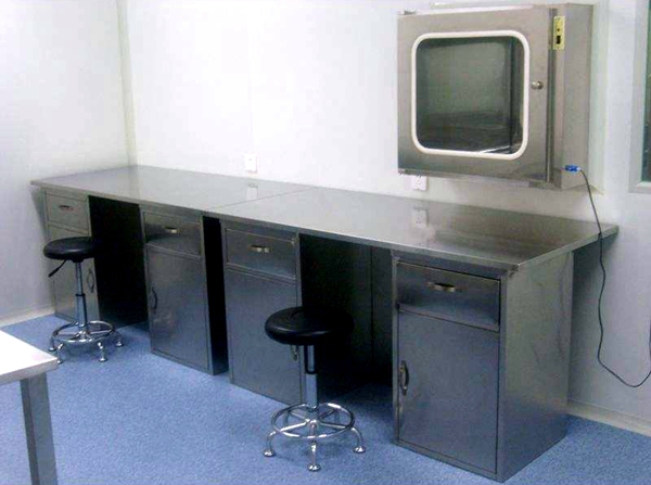 不锈钢实验台、不锈钢操作台、不锈钢实验柜